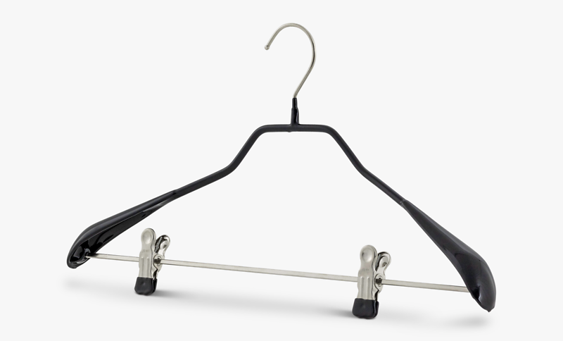 Cintre pour vêtements avec barre à pinces Bodyform LK