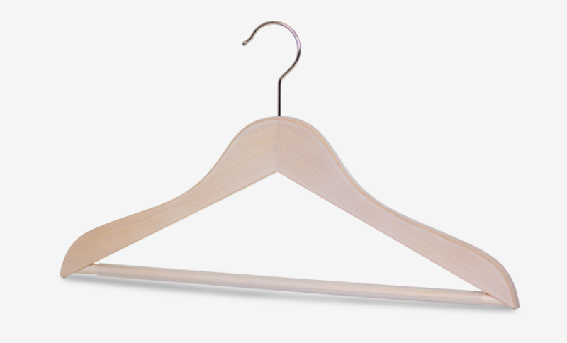 Cintre en bois Classic RFS blanchi blanc