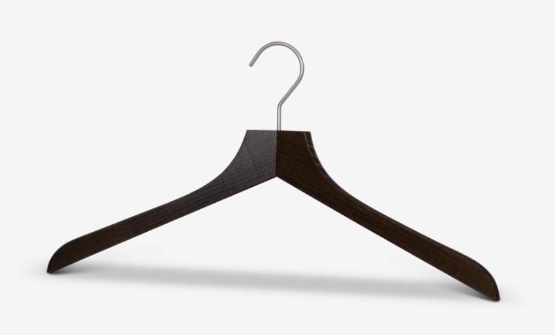 Cintre de garde-robe Profi teinté noyer