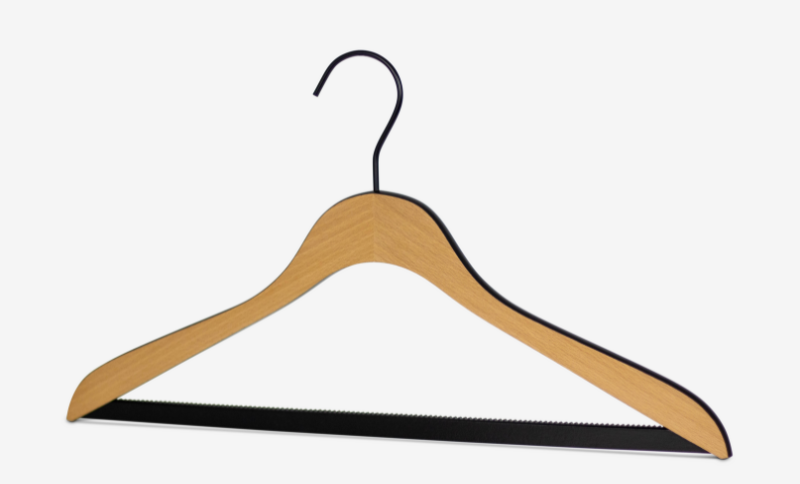 Cintre avec barre striée Comfort bicolore HRS