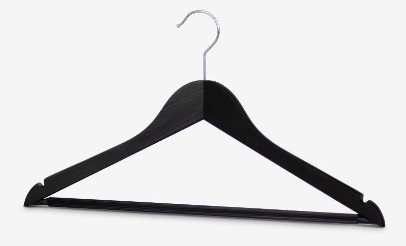 Cintre combiné avec encoche pour jupes Basic RE avec barre