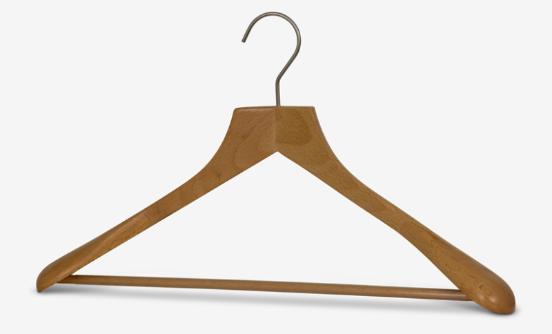 Cintre en bois avec épaules élargies Profi SV RFS