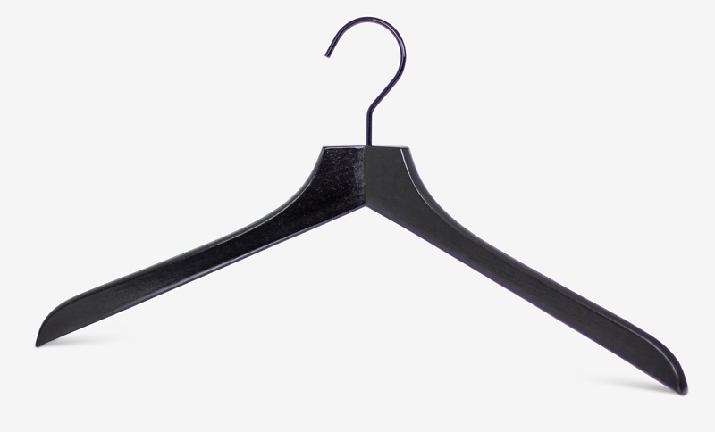 Cintre de garde-robe Profi noir laqué All Black
